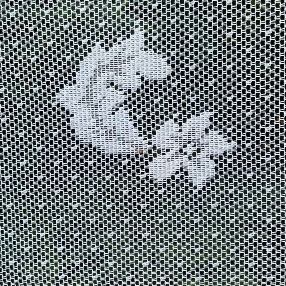Vintage White Floral Lace Tablecloth - Rectangular 52x70 - Romantic Cottagecore